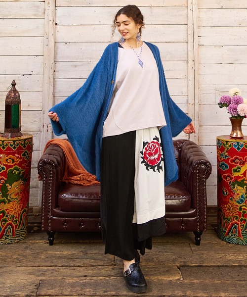 チャイハネ(チャイハネ)の「【チャイハネ】ロティリ変形アシンメトリーパンツ(その他パンツ・レディース・ブラック/グリーン/ホワイト・FREE)」の20枚目の写真