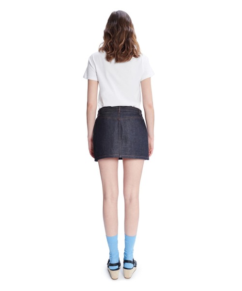 A.P.C.(アーペーセー)の「MINI-JUPE / ミニスカート(デニムスカート・レディース・インディゴブルー・XS/S/M)」の3枚目の写真