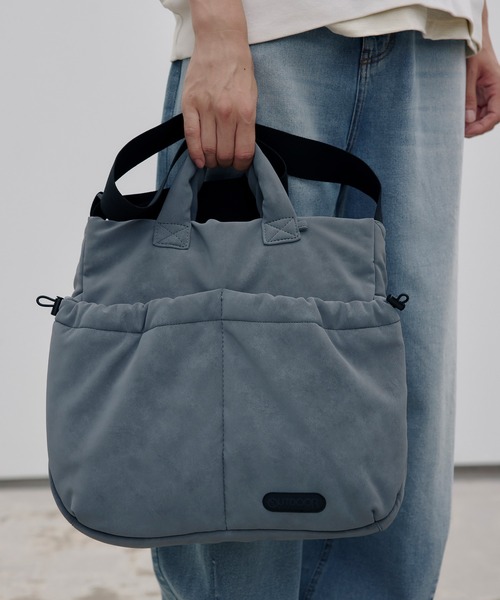OUTDOOR PRODUCTS(アウトドアプロダクツ)の「【別注】OUTDOOR PRODUCTSショルダーバッグ(ショルダーバッグ・メンズ・カーキ/グレー/ブラック・FREE)」の2枚目の写真