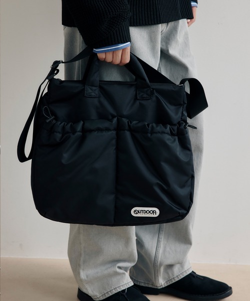 OUTDOOR PRODUCTS(アウトドアプロダクツ)の「【別注】OUTDOOR PRODUCTSショルダーバッグ(ショルダーバッグ・メンズ・カーキ/グレー/ブラック・FREE)」の1枚目の写真