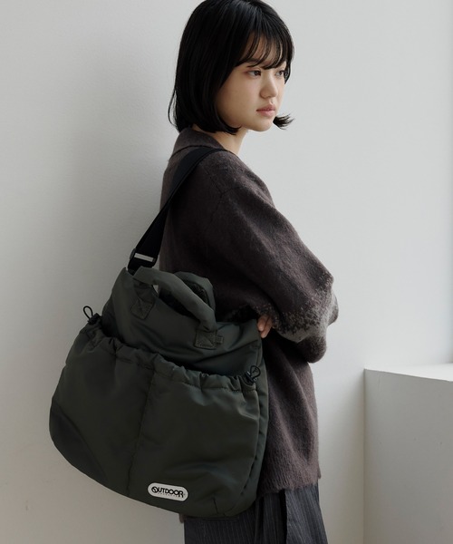 OUTDOOR PRODUCTS(アウトドアプロダクツ)の「【別注】OUTDOOR PRODUCTSショルダーバッグ(ショルダーバッグ・メンズ・カーキ/グレー/ブラック・FREE)」の11枚目の写真