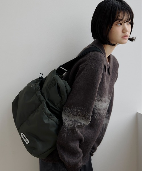 OUTDOOR PRODUCTS(アウトドアプロダクツ)の「【別注】OUTDOOR PRODUCTSショルダーバッグ(ショルダーバッグ・メンズ・カーキ/グレー/ブラック・FREE)」の13枚目の写真