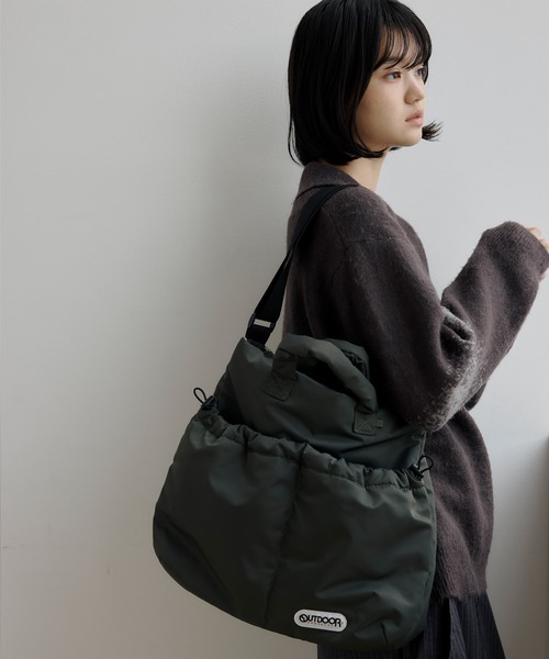 OUTDOOR PRODUCTS(アウトドアプロダクツ)の「【別注】OUTDOOR PRODUCTSショルダーバッグ(ショルダーバッグ・メンズ・カーキ/グレー/ブラック・FREE)」の14枚目の写真