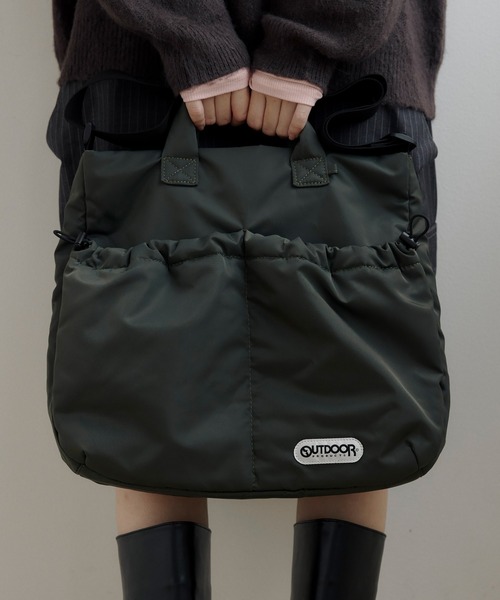 OUTDOOR PRODUCTS(アウトドアプロダクツ)の「【別注】OUTDOOR PRODUCTSショルダーバッグ(ショルダーバッグ・メンズ・カーキ/グレー/ブラック・FREE)」の9枚目の写真
