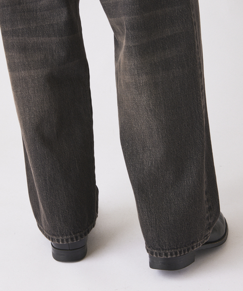 JOURNAL STANDARD relume(ジャーナルスタンダード レリューム)の「スモーキーデニム ワイドパンツ(デニムパンツ・メンズ・クリアブルー/ブラック系その他/コバルトブルー・MEDIUM/LARGE)」の14枚目の写真