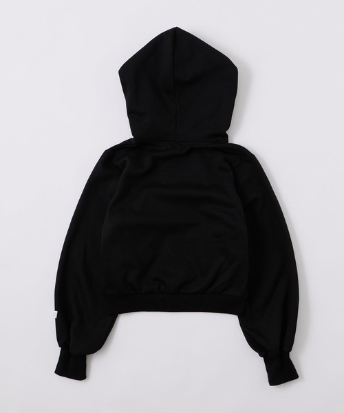rumnel:(ルムネル)の「アイマスク付き裏起毛デコスウェットパーカー / Deco Fleece-Lined Hoodie with Eye Mask(パーカー・レディース・ブラック/ピンク/グレー・FREE)」の12枚目の写真