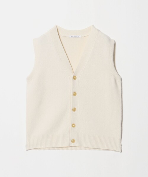 BEAUTY&YOUTH UNITED ARROWS(ビューティーアンドユースユナイテッドアローズ)の「ウールカシミヤブレンド アクア ニットベスト(ニット/セーター・レディース・オフホワイト/ダークグレー/ダークブラウン・FREE)」の19枚目の写真