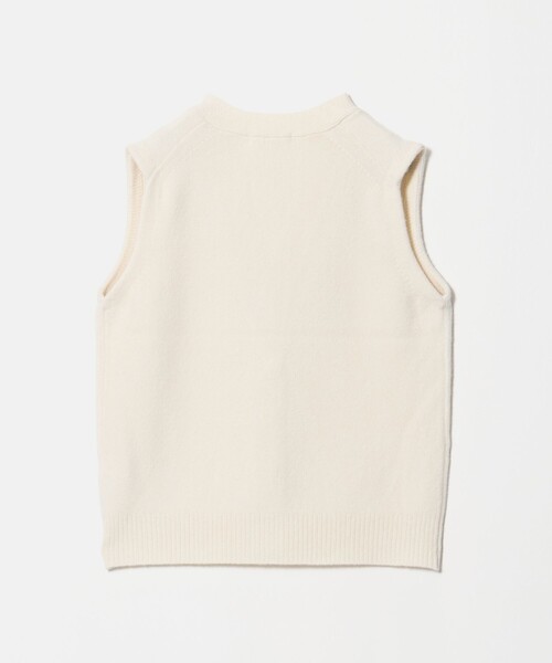 BEAUTY&YOUTH UNITED ARROWS(ビューティーアンドユースユナイテッドアローズ)の「ウールカシミヤブレンド アクア ニットベスト(ニット/セーター・レディース・オフホワイト/ダークグレー/ダークブラウン・FREE)」の20枚目の写真