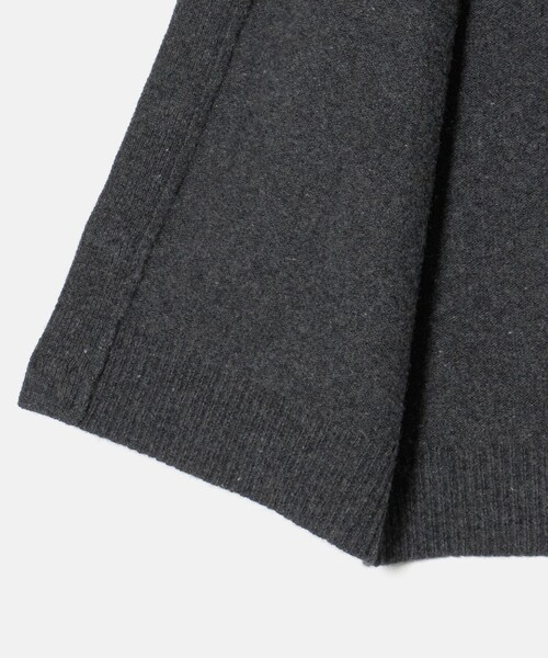 BEAUTY&YOUTH UNITED ARROWS(ビューティーアンドユースユナイテッドアローズ)の「ウールカシミヤブレンド アクア ニットベスト(ニット/セーター・レディース・オフホワイト/ダークグレー/ダークブラウン・FREE)」の4枚目の写真