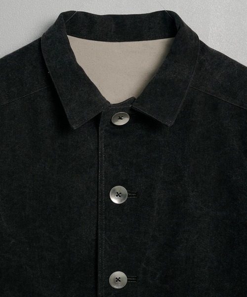 STUDIOUS(ステュディオス)の「【AXIS】Short Length Blouson(ブルゾン・メンズ・ダークグレー/ブラック・FREE)」の4枚目の写真