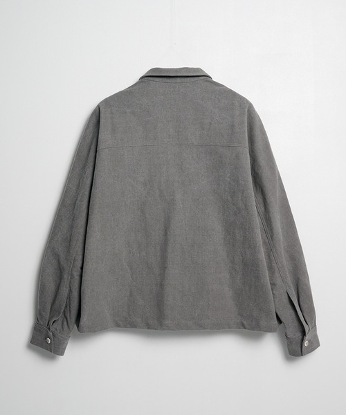 STUDIOUS(ステュディオス)の「【AXIS】Short Length Blouson(ブルゾン・メンズ・ダークグレー/ブラック・FREE)」の8枚目の写真