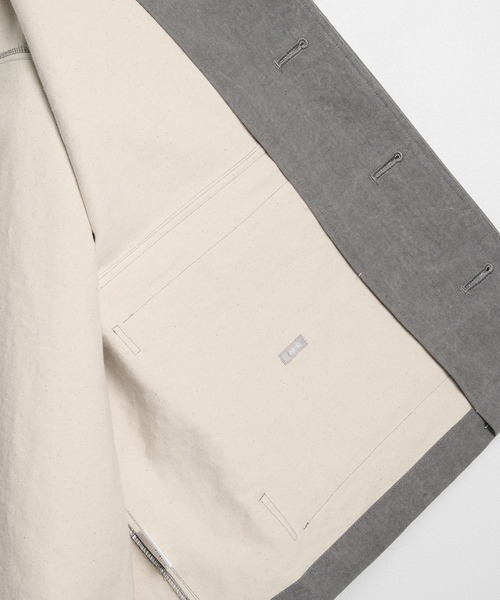 STUDIOUS(ステュディオス)の「【AXIS】Short Length Blouson(ブルゾン・メンズ・ダークグレー/ブラック・FREE)」の11枚目の写真