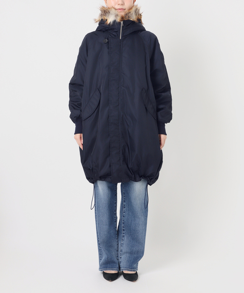 Spick & Span(スピックアンドスパン)の「TICCA / ティッカ モッズコート(モッズコート・レディース・ブラウン系その他/ネイビー・FREE)」の10枚目の写真