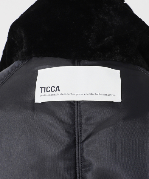 Spick & Span(スピックアンドスパン)の「TICCA / ティッカ モッズコート(モッズコート・レディース・ブラウン系その他/ネイビー・FREE)」の14枚目の写真