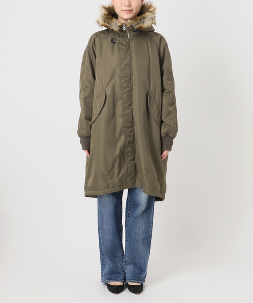 Spick & Span(スピックアンドスパン)の「TICCA / ティッカ モッズコート(モッズコート・レディース・ブラウン系その他/ネイビー・FREE)」の5枚目の写真