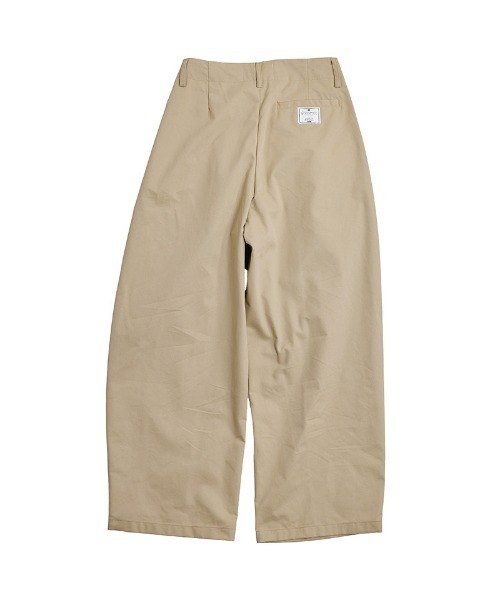 EFFECTEN(エフェクテン)の「mp15504-2tuck wide pants タックワイドパンツ(efsc-06)(その他パンツ・メンズ・ベージュ/ブラック・M/XL/L)」の14枚目の写真