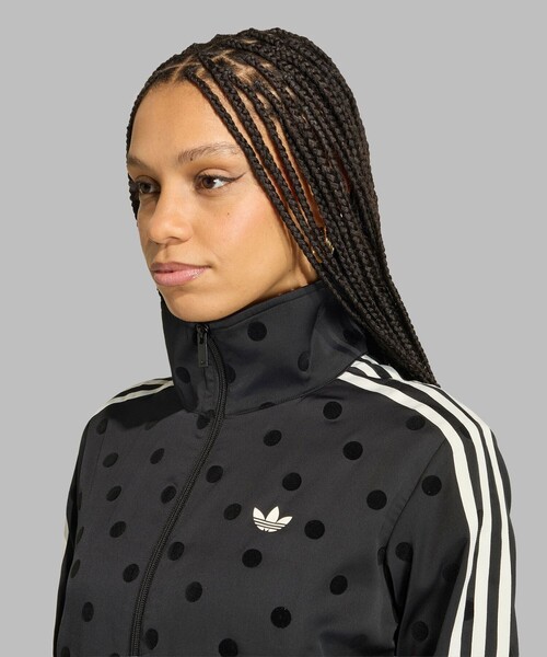 adidas（アディダス）の「【adidas/アディダス】ドットパーカー/ドット柄/パーカー（パーカー・レディース・オフホワイト/ブラック・M/L）」の11枚目の写真