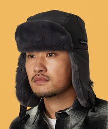 Columbia | Columbia/コロンビア キースハイツ フライトキャップ 耳あて付き ジェットキャップ ブランドタグ ファー 2026年秋冬 秋服 冬服(キャップ)