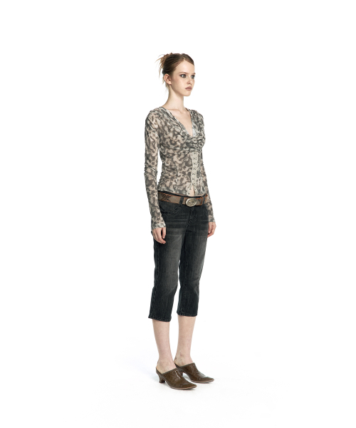 KASHIKO(カシコ)の「Romantic Hook Corset Top Leopard(Tシャツ/カットソー・レディース・その他・SMALL/MEDIUM)」の5枚目の写真
