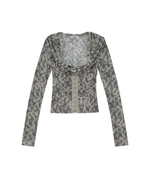 KASHIKO(カシコ)の「Romantic Hook Corset Top Leopard(Tシャツ/カットソー・レディース・その他・SMALL/MEDIUM)」の11枚目の写真