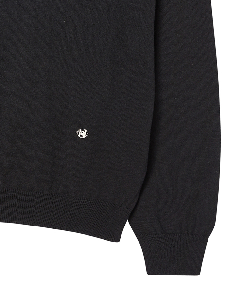 Beyond Closet（-）の「[COLLECTION LINE] ファインウールフィットカラーニットブラック（ニット/セーター・メンズ・その他・LARGE/MEDIUM）」の6枚目の写真