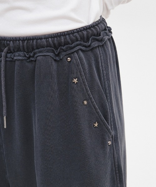 GENERAL IDEA(ジェネラルアイデア)の「【GENERAL IDEA】ヴィンテージピグメントバミューダパンツ / VINTAGE PIGMENT-WASHED BERMUDA SHORTS(スラックス・レディース・チャコール/ブラウン・L/M/S)」の5枚目の写真