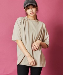 unrelaxing | スーパーオーバーサイズ　ビッグシルエット　ドロップショルダーTシャツ(Tシャツ/カットソー)