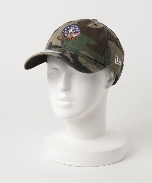 AVIREX（アヴィレックス）の「AVIREX×NEW ERA/アヴィレックス×ニューエラ/9TWENTY　゛TOM CAT゛/ナイントウェンティー　トムキャット　（キャップ・レディース・ブラック/オリーブ/カモフラージュ・FREE）」の7枚目の写真