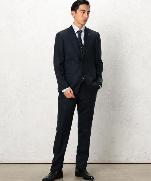 green label relaxing（グリーンレーベルリラクシング）の「KI RAIL/ST BW NT HP ジャケット◆（スーツジャケット・メンズ・ネイビー/ブラック・48/42/44/46/50）」の7枚目の写真