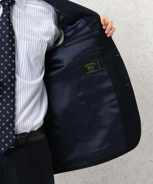 green label relaxing（グリーンレーベルリラクシング）の「KI RAIL/ST BW NT HP ジャケット◆（スーツジャケット・メンズ・ネイビー/ブラック・48/42/44/46/50）」の14枚目の写真