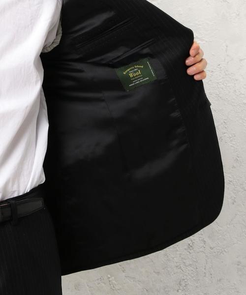 green label relaxing（グリーンレーベルリラクシング）の「KI RAIL/ST BW NT HP ジャケット◆（スーツジャケット・メンズ・ネイビー/ブラック・48/42/44/46/50）」の10枚目の写真