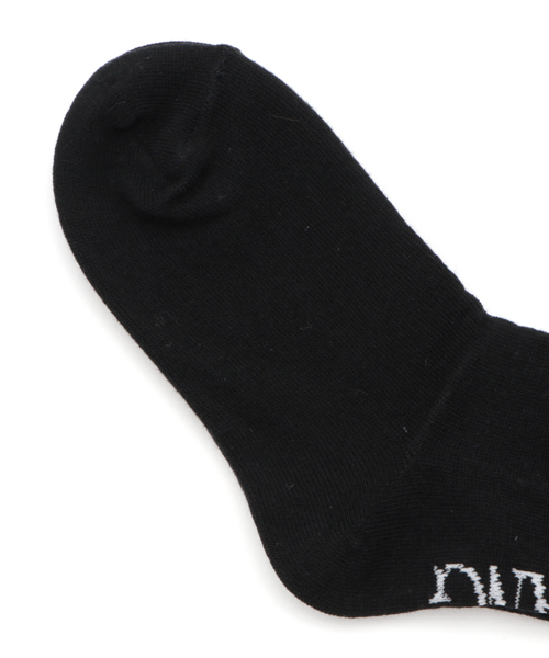 CHUBBYGANG(チャビーギャング)の「縦ロゴデザインクルーソックス(ソックス/靴下・キッズ・ブラック/イエロー/その他1/ホワイト・19/22)」の6枚目の写真