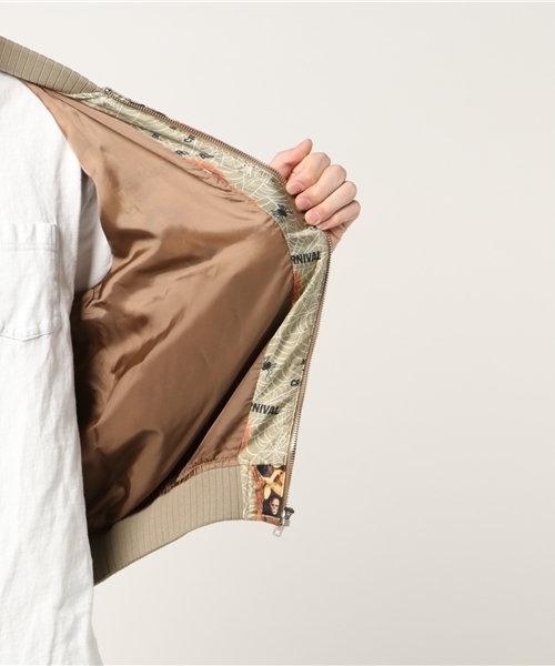 HYSTERIC GLAMOUR（ヒステリックグラマー）の「PARADISE AFTER DARK総柄 スカジャン（スカジャン・メンズ・その他2・SMALL/MEDIUM/LARGE）」の9枚目の写真