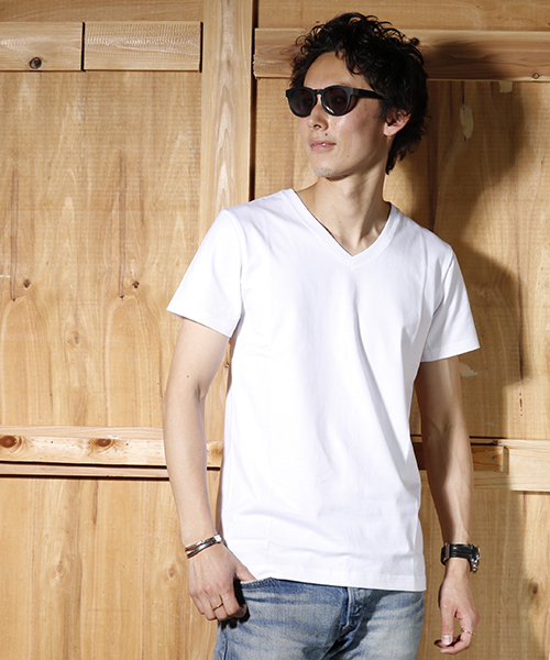 junhashimoto（ジュンハシモト）の「SERIBU V SS（Tシャツ/カットソー・メンズ・ネイビー/ホワイト/ブラック・3/4/5/2/1）」の11枚目の写真