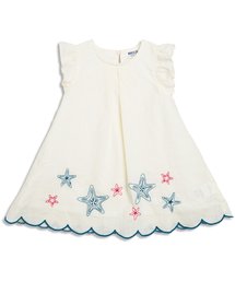 BREEZE | マリン刺繍スカラップワンピース(ワンピース)