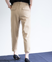 STUDIOUS | 【WEB限定】STUDIOUS バックレースアップベイカーパンツ【先行予約】(チノパンツ)
