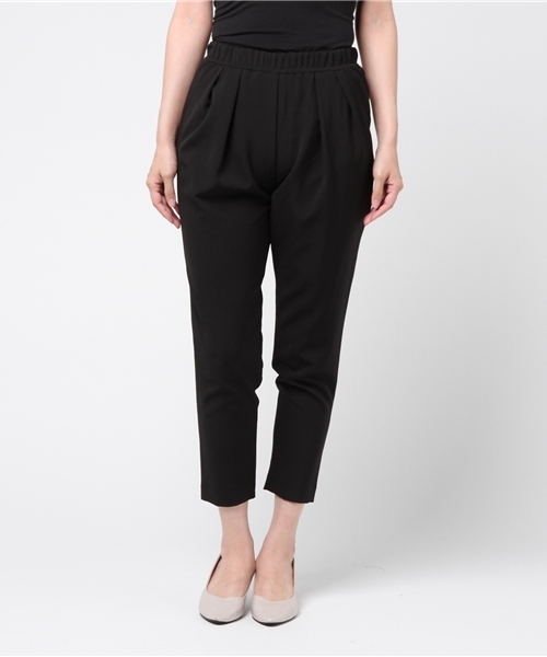 TRUDEA(トルディア)の「2WAYマントトップス タックテーパードパンツ セットアップ(セットアップ・レディース・ブラック/ベージュ/ネイビー/ピンク・MEDIUM/SMALL/LARGE/X-LARGE)」の16枚目の写真