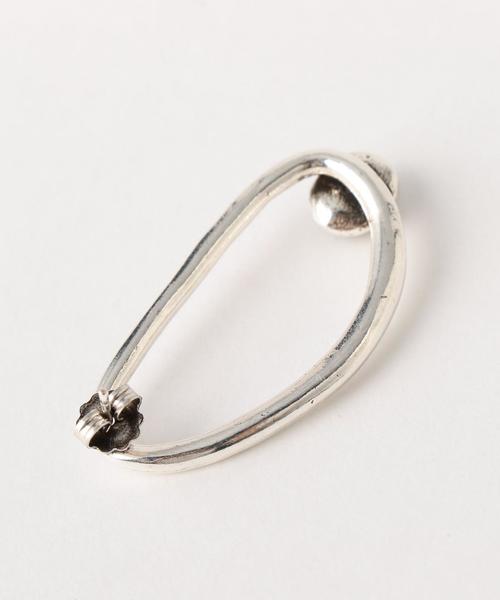 BEAUTY&YOUTH UNITED ARROWS(ビューティーアンドユースユナイテッドアローズ)の「<VELATTI>リングピアス ◆(ピアス(両耳用)・レディース・シルバー・FREE)」の4枚目の写真