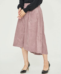 earth music&ecology | USA COTTONコーデュロイスカート(フレア)(スカート)