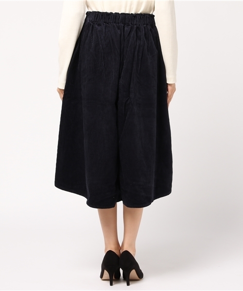 earth music&ecology（アースミュージックアンドエコロジー）の「USA COTTONコーデュロイスカート(フレア)（スカート・レディース・ベージュ/ネイビー/ピンク・FREE）」の11枚目の写真