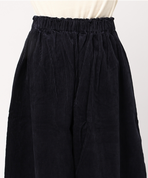 earth music&ecology（アースミュージックアンドエコロジー）の「USA COTTONコーデュロイスカート(フレア)（スカート・レディース・ベージュ/ネイビー/ピンク・FREE）」の7枚目の写真