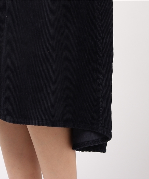 earth music&ecology（アースミュージックアンドエコロジー）の「USA COTTONコーデュロイスカート(フレア)（スカート・レディース・ベージュ/ネイビー/ピンク・FREE）」の6枚目の写真