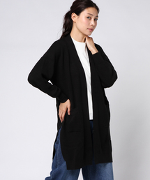 earth music&ecology | ・Dカン畦ニットガウン(カーディガン/ボレロ)