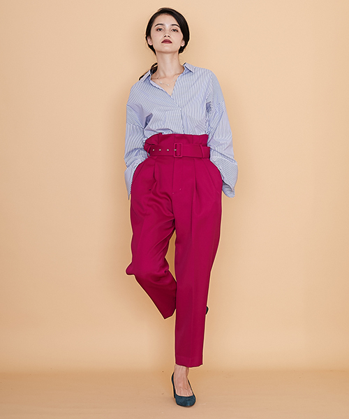 UNITED TOKYO（ユナイテッドトウキョウ）の「ワイドスリーブスキッパーシャツ（シャツ/ブラウス・レディース・ホワイト/サックスブルー/ブラック・1）」の5枚目の写真