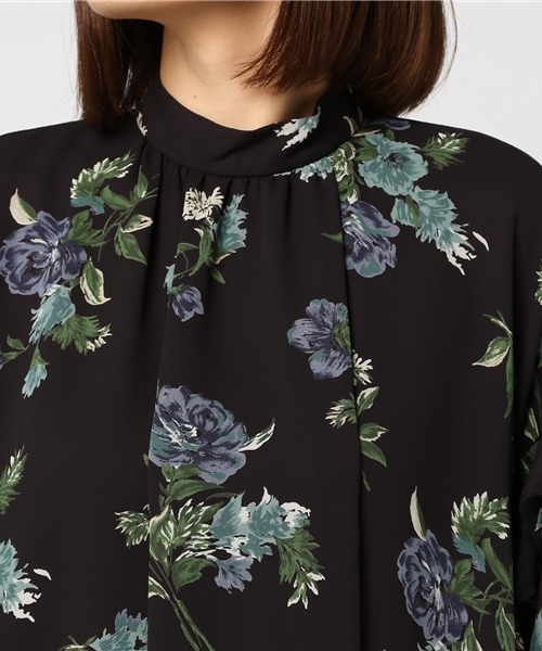 CLANE（クラネ）の「【CLANE】BLOOM FLOWER FRILL BROUSE（T