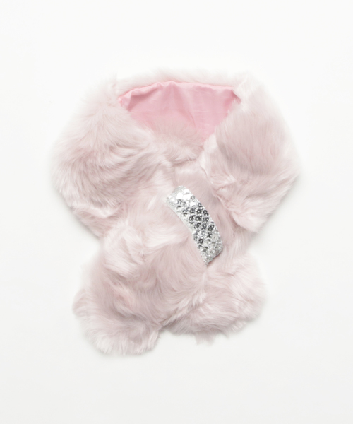 Gossip ロサンゼルス ゴシップロサンゼルス の Ondeine フェイクファーマフラー マフラー Wear