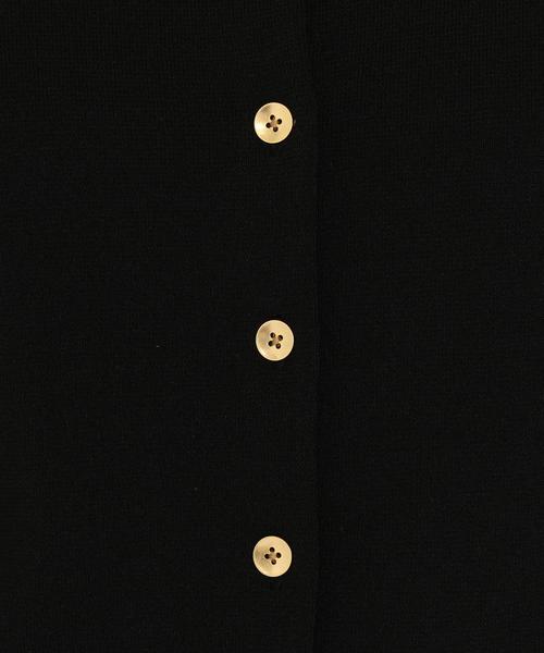 green label relaxing（グリーンレーベルリラクシング）の「[手洗い可能]KFC ミラノリブ カーディガン ◆（カーディガン/ボレロ・レディース・ブラック/ホワイト/ピンク/ライトブルー・FREE）」の12枚目の写真