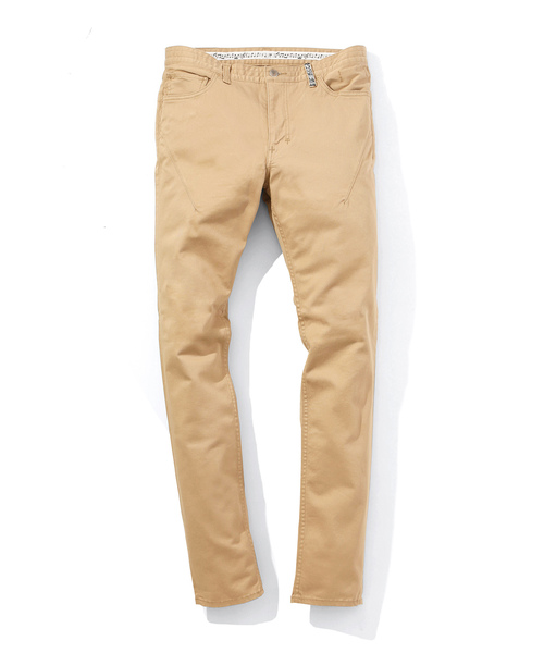 NUMBER (N)INE(ナンバーナイン)の「EXCLUSIVE_SKINNY PANTS_STRECH CHINO(WASHED)(チノパンツ・メンズ・ベージュ/ブラック・3/4/5/2)」の2枚目の写真