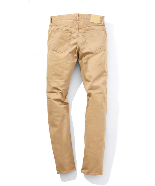 NUMBER (N)INE(ナンバーナイン)の「EXCLUSIVE_SKINNY PANTS_STRECH CHINO(WASHED)(チノパンツ・メンズ・ベージュ/ブラック・3/4/5/2)」の5枚目の写真