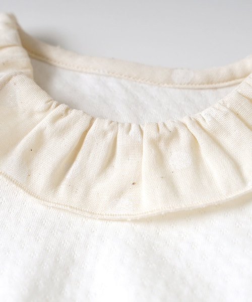 NAOMI ITO（ナオミイトウ）の「【NAOMI ITO（ナオミイトウ）】 2wayドレス（ロンパース・キッズ・オフホワイト/グレー/ホワイト系その他・50-70cm）」の6枚目の写真